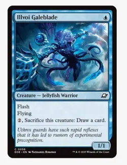 Illvoi Galeblade | Edge of Eternities EOE | MTG | New Unplayed | Pauper | NM+ - Image 1
