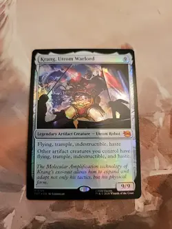 Krang, Utrom Warlord #175 (Foil) (NM) TMT Magic MTG PACK FRESH!! - Image 1