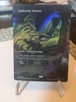 Undercity Sewers (Borderless) Teenage Mutant Ninja Turtles Foil - Image 1