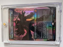 Super Shredder (Borderless) Teenage Mutant Ninja Turtles Foil - Image 1