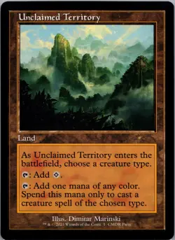 Unclaimed Territory (Retro Frame) P WPN & Gateway Promos 1 NM - Image 1