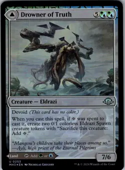 Drowner of Truth 253 Uncommon Modern Horizons 3 Magic: The Gathering Foil HP - Image 1