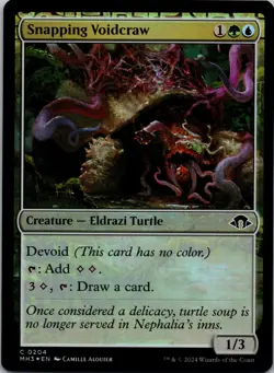 Snapping Voidcraw 204 Common Modern Horizons 3 Magic: The Gathering Foil MP - Image 1