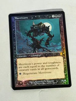 MTG FOIL Mortivore Odyssey Magic the Gathering - Image 1
