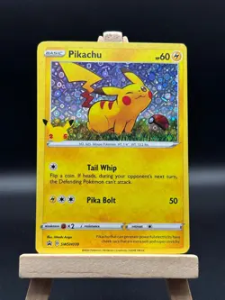 Pokemon SWSH: Sword & Shield Pikachu Promo #SWSH039 (P3) - Image 1