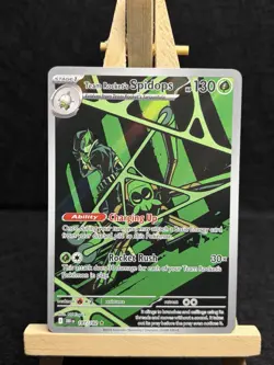 Pokemon Team Rocket's Spidops 187/182 - Illustration Rare - Destined Rivals NM - Image 1