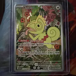 Pokemon Kecleon TCG Illustration Rare Holo Card 213/191 S&V Surging Sparks - Image 1