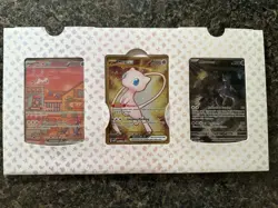 🔥Pokemon 151 UPC Mewtwo Mew ex Metal Mew PROMO Set FACTORY SEALED🔥 - Image 1