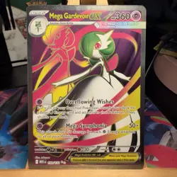 Mega Gardevoir ex 159/132 Mega Evolution Full Art Holo Rare Pokemon TCG MINT - Image 1