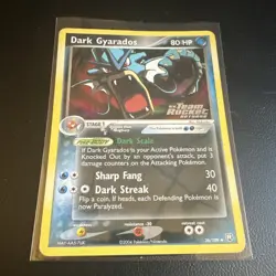 Pokemon TCG Dark Gyarados EX Team Rocket Returns Rare 36/109 Regular 80 HP - Image 1