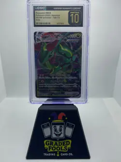 Pokemon Rayquaza VMAX Triple Rare Holo Vstar Universe 108/172 - CGC Pristine 10 - Image 1