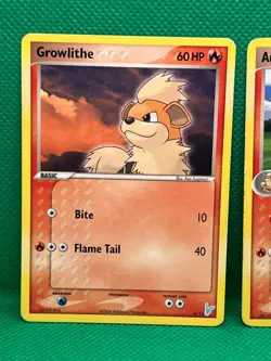 Pokemon Tcg Arcanine 1/12 & Growlithe 4/12 Minun EX Trainer Kit 2 Non Holo - Image 2