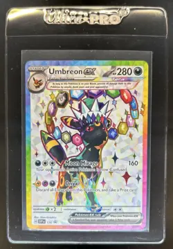 2025 Pokemon SV Black Star Promos Umbreon ex #176 - Image 1