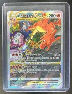2019-2023 Pokemon SWSH Black Star Promos Charizard VST #SWSH262 - Image 1