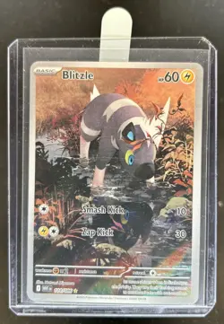2025 Pokemon White Flare Blitzle Illustration Rare #114/086 - Image 1