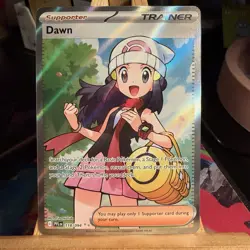 Dawn 118/094 Phantasmal Flames Trainer Full Art Ultra Rare Holo Pokemon TCG MINT - Image 1