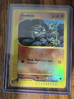 Geodude 110/165 Expedition Base Set Reverse Holo Pokemon TCG - Image 1