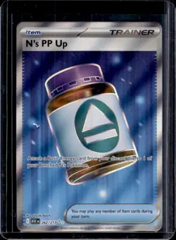 2026 Pokemon Ascended Heroes N's PP Up Ultra Rare #262/217 - Image 1