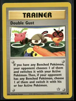 Double Gust 100/111 Common Neo Genesis Pokemon Lightly Played - Image 1