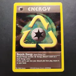 2000 Recycle Energy - Cosmos Leauge Promo Holo Rare - Pokemon TCG - MP - Image 1