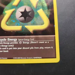 2000 Recycle Energy - Cosmos Leauge Promo Holo Rare - Pokemon TCG - MP - Image 4