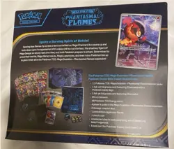 Pokemon TCG Phantasmal Flames Pokemon Center PC ETB - Image 2