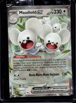 2023 Pokemon SV Paradox Rift Maushold ex #155/182 - Image 1