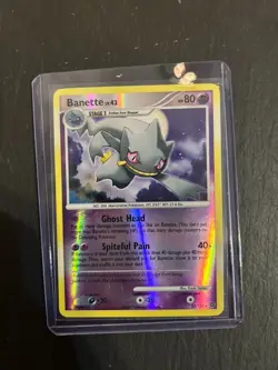 Pokemon Secret Wonders Reverse Holo Rare Banette 23/132 Moderately Played - Image 1