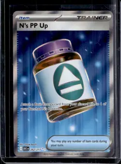 2026 Pokemon Ascended Heroes N's PP Up Ultra Rare #262/217 - Image 1