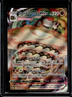 2021 Pokemon SWSH Chilling Reign Sandaconda VMAX Ultra Rare #090/198 - Image 1