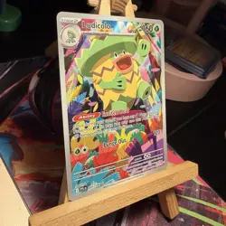 Ludicolo 095/094 Phantasmal Flames Illustration Rare Full Art Pokemon TCG MINT - Image 2