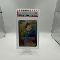 Pokemon Marnie (Full Art Trainer) 208/202 Swsh01 Secret Rare Holo PSA 9 - Image 1