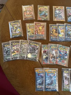 Pokemon XY And Sun and Moon Pack Lot - Image 2