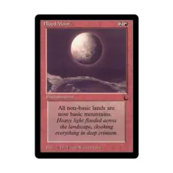WOTC MtG The Dark Blood Moon (R) VG - Image 1