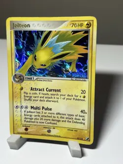 Jolteon 8/115 Pokemon Reverse Holo Stamped Unseen Forces HP-Dmg - Image 2