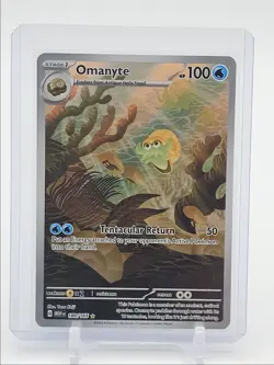 OMANYTE 2023 POKEMON S&V-151 ILLUSTRATION RARE B 180/165 Q4767 - Image 1