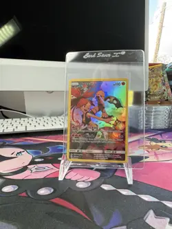 Pokemon TCG Torkoal 237/236 Sun & Moon Cosmic Eclipse Secret Rare Full Art Holo - Image 1