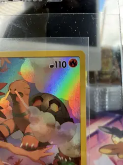 Pokemon TCG Torkoal 237/236 Sun & Moon Cosmic Eclipse Secret Rare Full Art Holo - Image 4