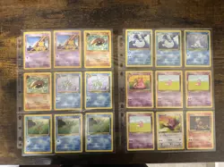 Pokemon TCG Vintage Holo 1st Edition Binder Lot Base Jungle Fossil - Image 5