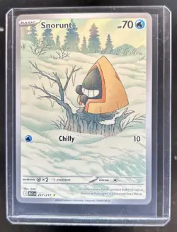 2026 Pokemon Ascended Heroes Snorunt Illustration Rare #227/217 - Image 1