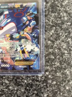 Pokemon TCG Team Aqua's Kyogre EX Double Crisis 6/34 LP Condition - Image 3