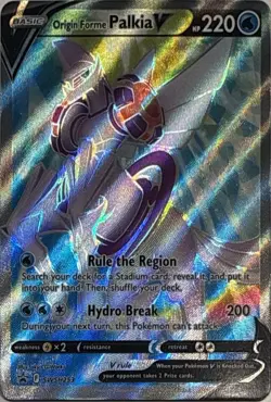 Origin Forme Palkia V SWSH253 Holo P Sword & Shield Promo Pokemon NM - Image 1