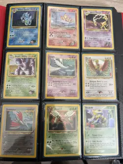 Pokemon TCG Binder Lot - wizards of the coast. Full arts, promos - Image 1