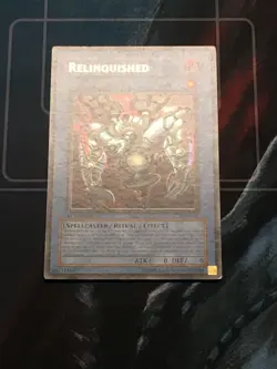 yugioh relinquished 1st ed ultra rare LP SDP-001 - Image 2