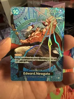 ONE PIECE OP-15 Adventure on KAMI's Island OP13-042 SP Edward Newgate English - Image 1