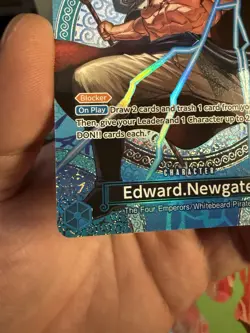 ONE PIECE OP-15 Adventure on KAMI's Island OP13-042 SP Edward Newgate English - Image 5