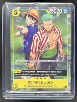 2025 One Piece EN Roronoa Zoro Sail Event Promo #OP10-113 - Image 1