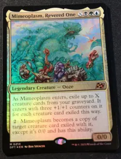 Mimeoplasm, Revered One - Foil - DFT - MTG - NM - EN - 0214 - Image 1