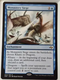 Monastery Siege - Fate Reforged - Magic the Gathering MTG Nice! - Image 1