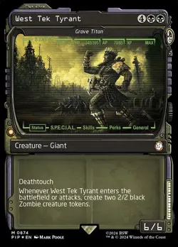 Grave Titan M Showcase Surge Foil #874 | PIP Fallout | MTG - Image 1